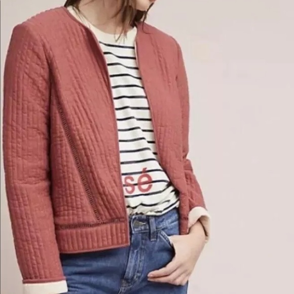 Anthropologie Jackets & Blazers - NWOT Anthropologie Akemi + Kin Mauve Blazer Size S